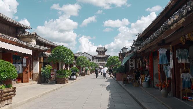 云南大理巍山古城街道星拱楼