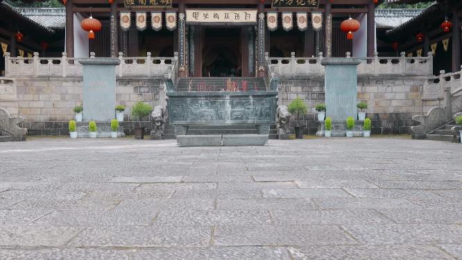 云南巍宝山南诏彝王大殿