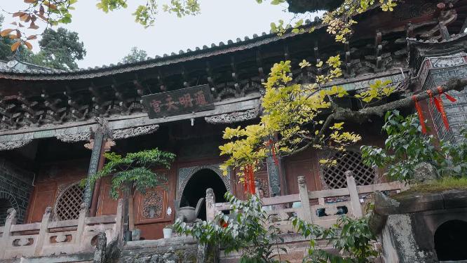 云南巍山玉皇阁大殿通明天宫