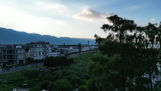 云南大理洱海龙龛码头