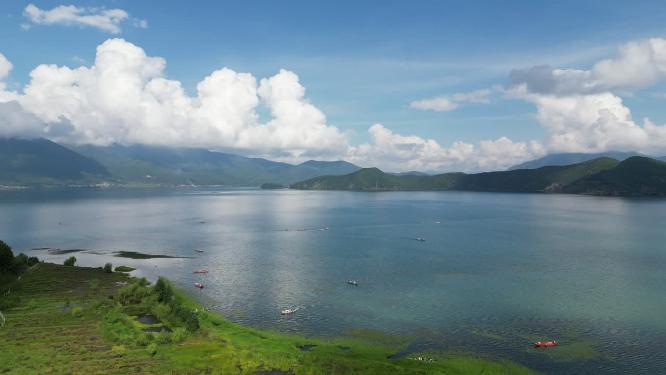 云南丽江泸沽湖