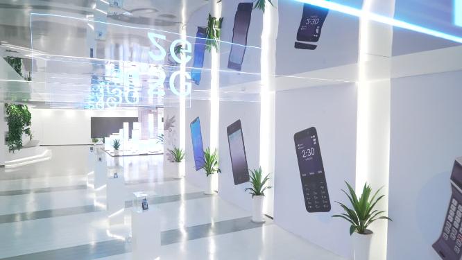 5g展馆空镜