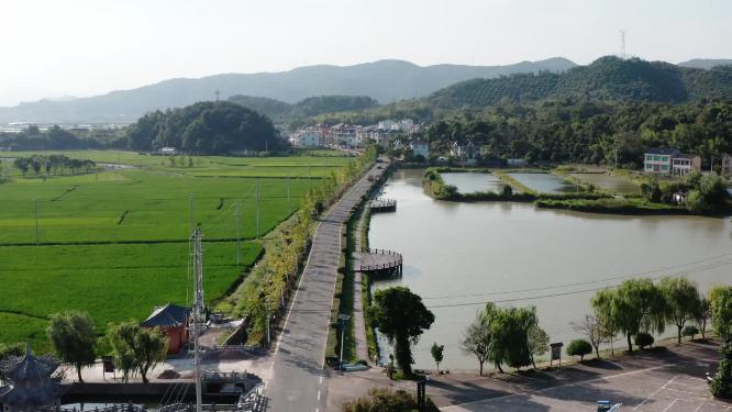 航拍美丽乡村