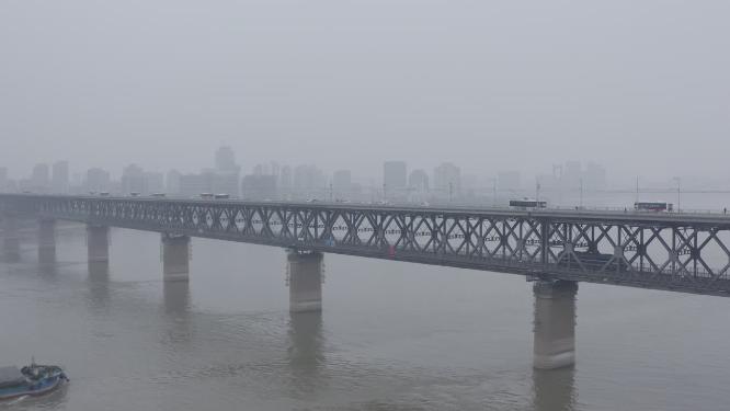 钱塘江大桥空镜素材