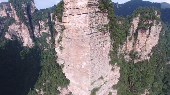 航拍张家界唯美风景