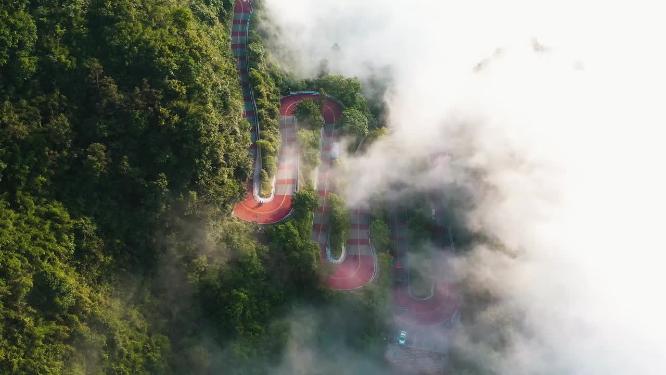 航拍湘西唯美风景
