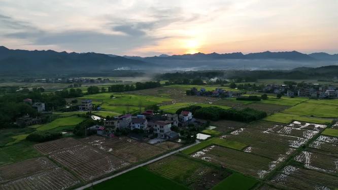 自然风光山川河流航拍
