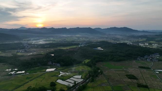 自然风光山川河流航拍