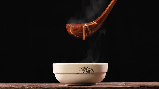 美食豆腐脑浇汤