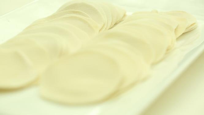 饺子皮特写