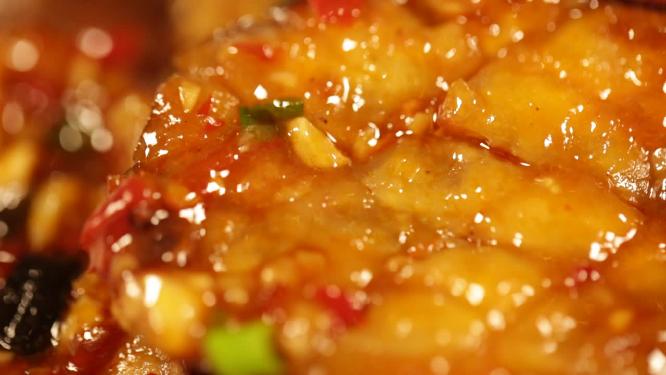 中华美食浇汁茄子