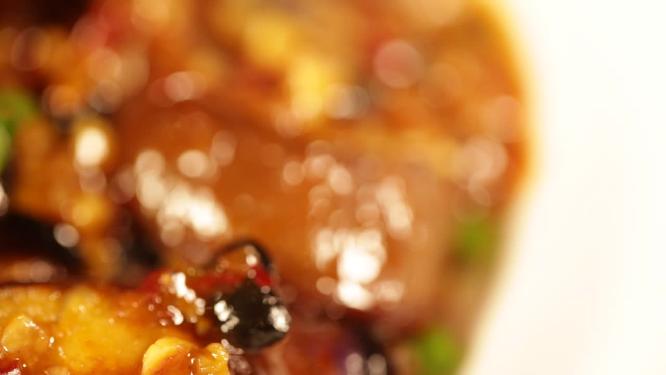 中华美食浇汁茄子