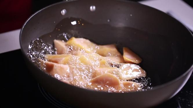 油炸红薯块