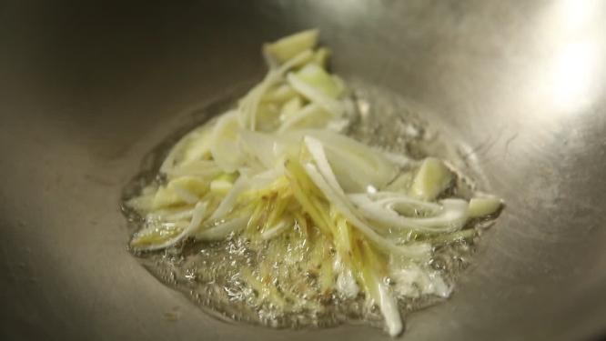 不锈钢锅炸葱油素材