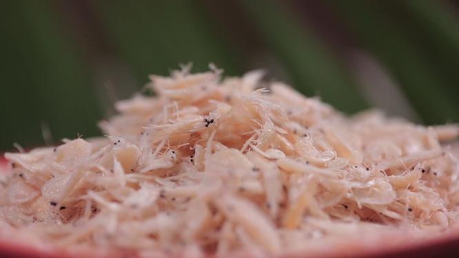 补钙虾皮虾仁海米食材特写