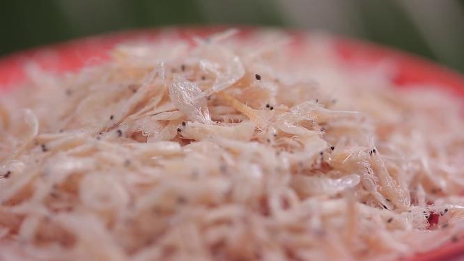 补钙虾皮虾仁海米食材特写