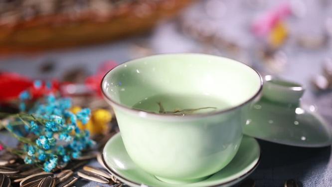 喝大碗茶 干果茶点