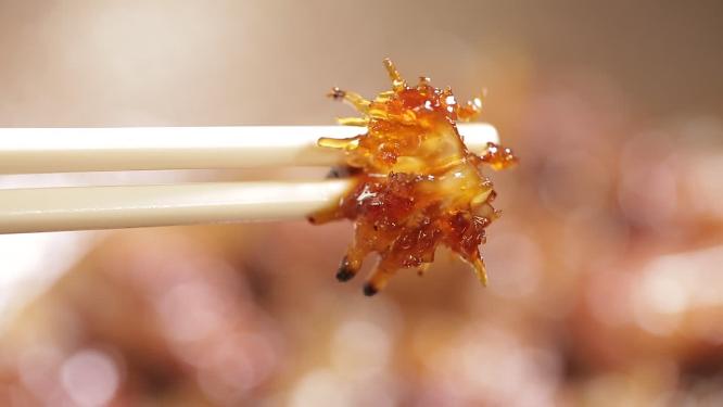 家常菜海蜇皮红烧海蜇
