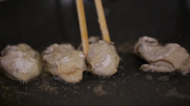 潮汕蚝烙炸生蚝海鲜