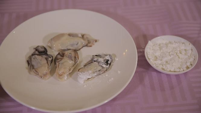 潮汕蚝烙裹淀粉