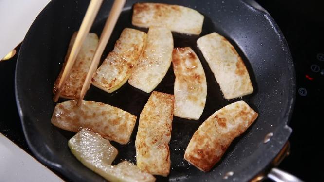 炒冬瓜片煎冬瓜