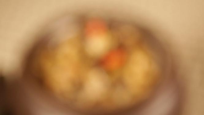 红楼美食红楼茄鲞炒茄丁美食