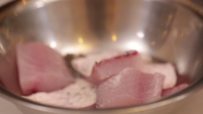 葱姜水酱料腌制鱼肉去腥