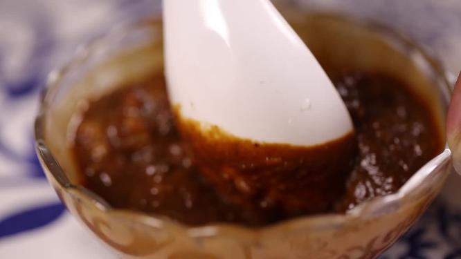 调味酱料烹调大酱黄酱甜面酱一勺子