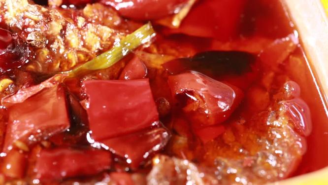 豆豉腌黄豆酱豆子特写