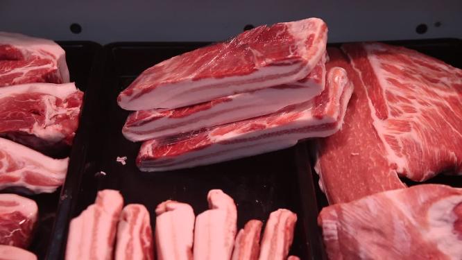 超市买猪肉