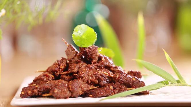 家庭烤串烧烤牙签肉