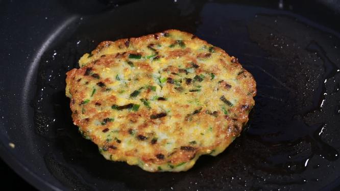 煎饼烙饼蔬菜饼糊塌子