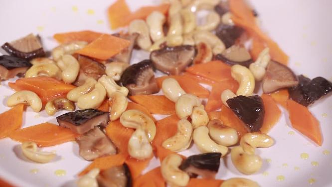 平底锅炒腰果蔬菜时蔬8