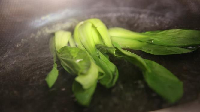 水焯油菜小青菜