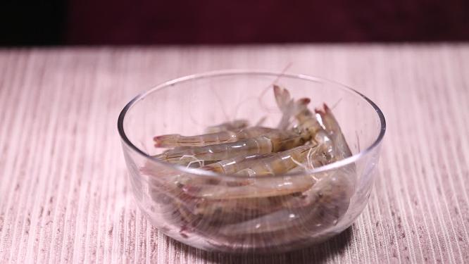 清洗明虾去虾线海白虾6