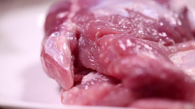 牛肉猪肉切分分装冷冻冰箱储存