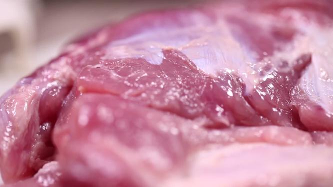 牛肉猪肉切分分装冷冻冰箱储存