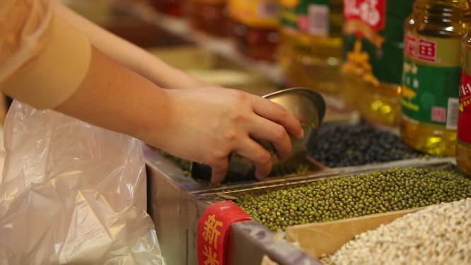 粮店卖绿豆大米五谷杂粮6