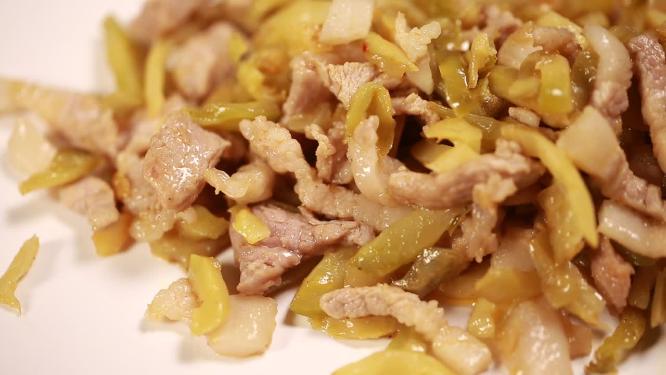 肉丝炒榨菜榨菜肉丝
