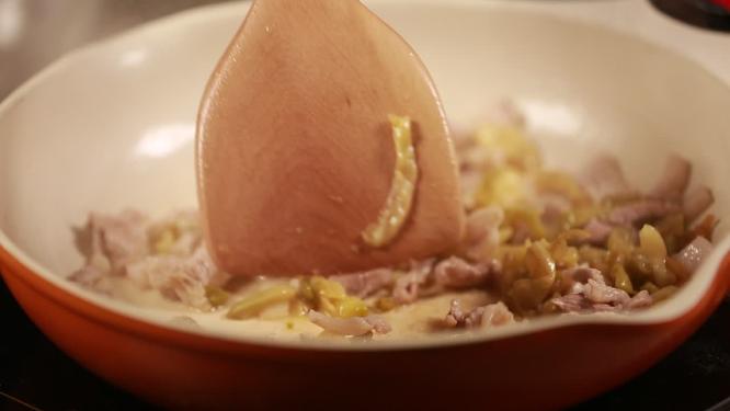 肉丝炒榨菜榨菜肉丝