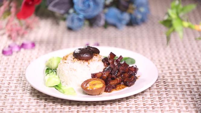 红烧肉盖饭