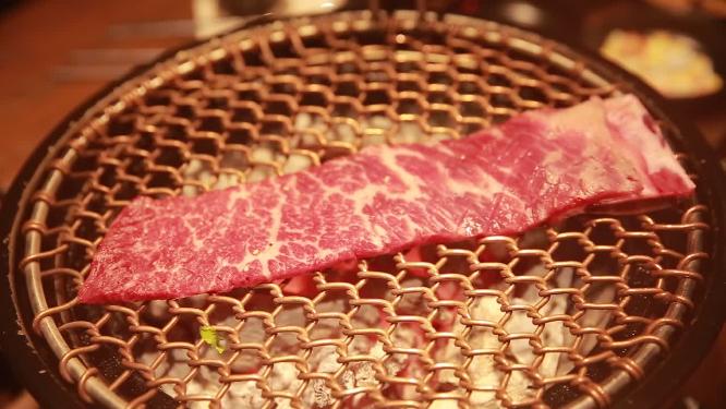 雪花牛肉烧烤