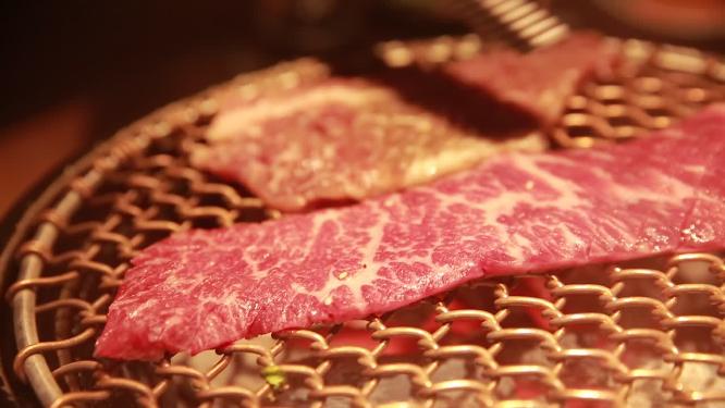 雪花牛肉烧烤