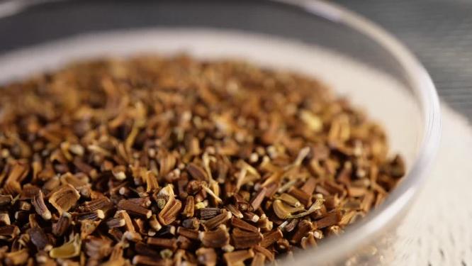 右特写 小叶茼蒿蒿子秆种子蔬菜种子农作物种菜蔬果种子