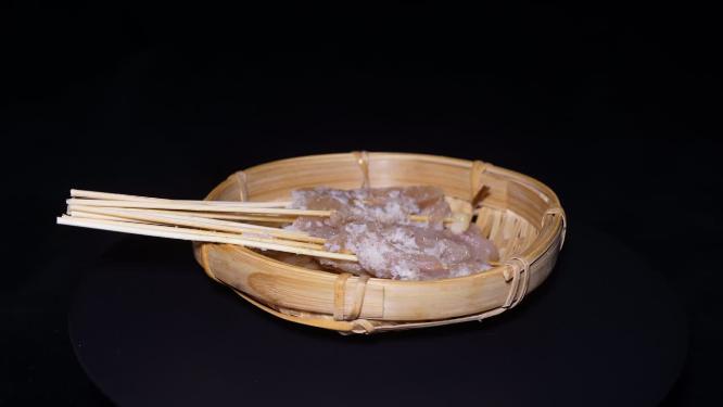鸡肉小串肉串钵钵鸡炸串烤串美食5