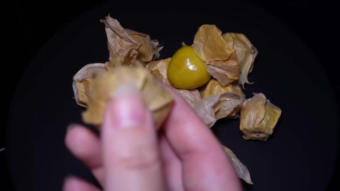 清洗剥开东北姑娘果菇娘姑鸟果5