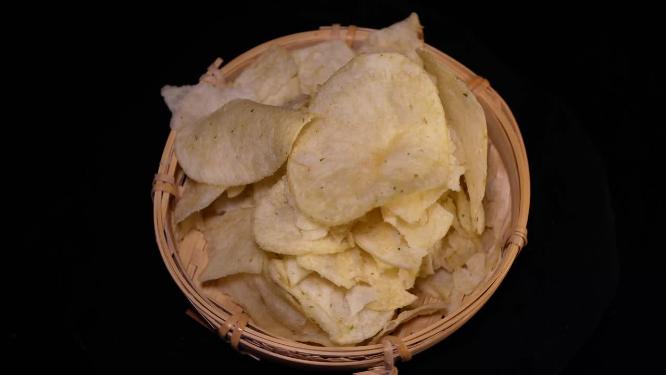 零食垃圾食品原味薯片
