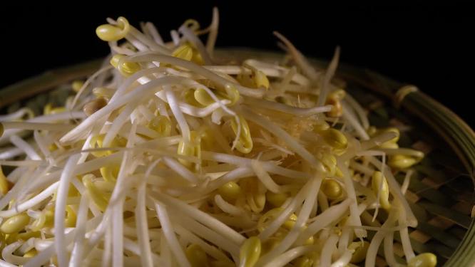 黄豆芽豆芽蔬菜芽苗菜7