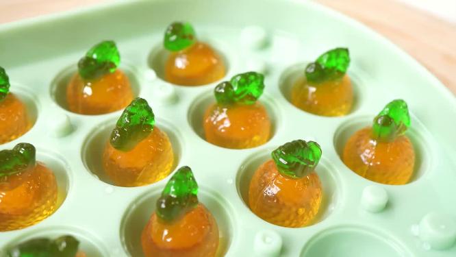 qq糖冰块夏季饮品冰格