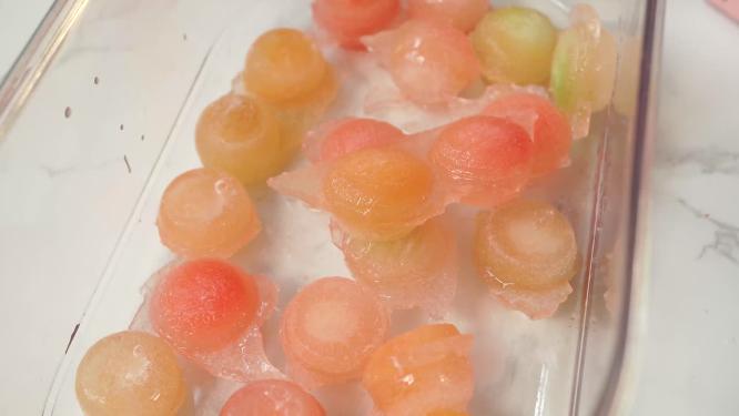 彩虹冰块冰格冰球冷饮7